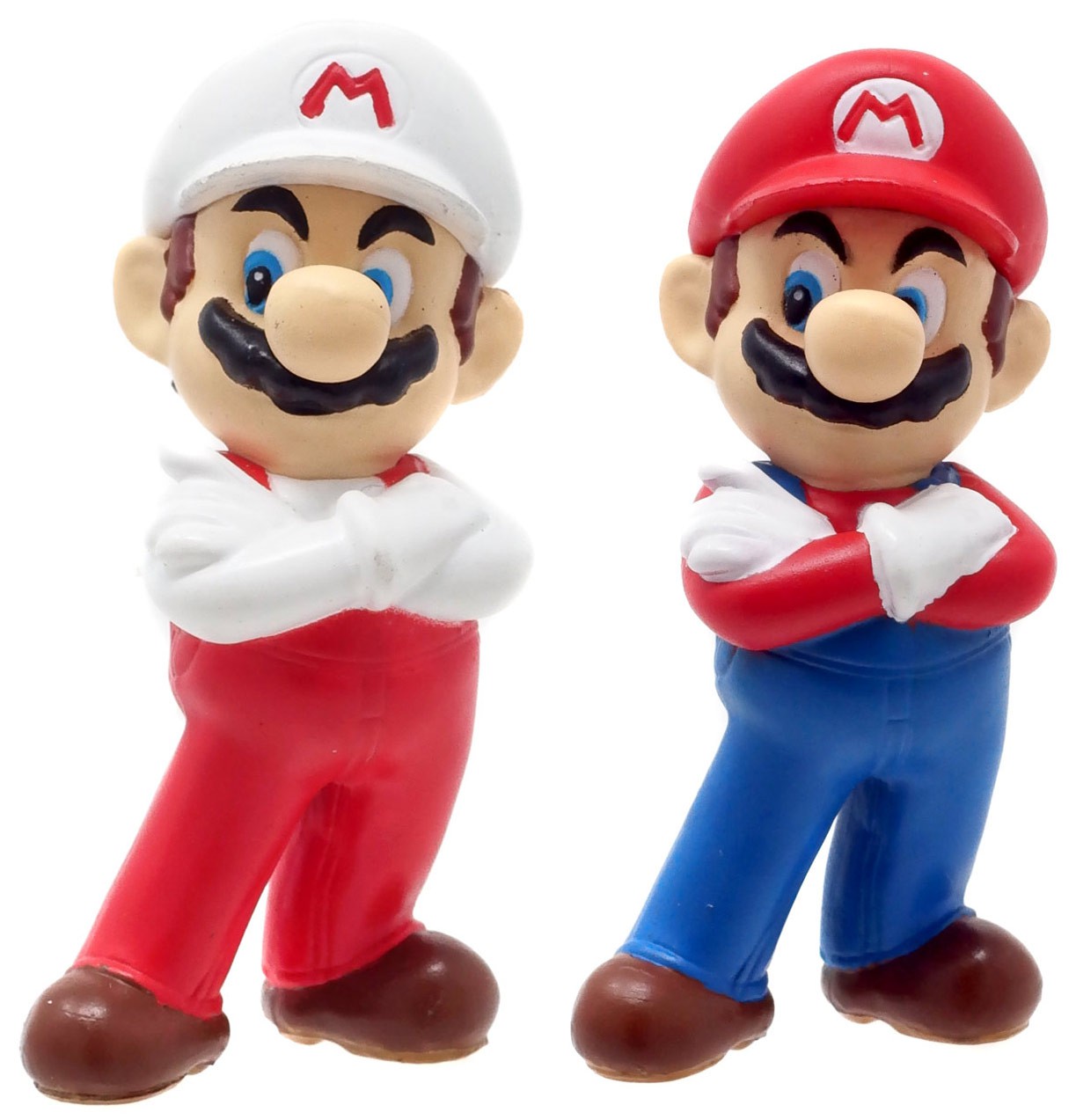 New Super Mario Bros Wii Mario PVC Figure Set | eBay