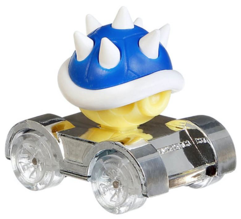 Mattel Hot Wheels Mario Kart Series 3 Blue Spiny Shell 318 Diecast Car Loose 0286