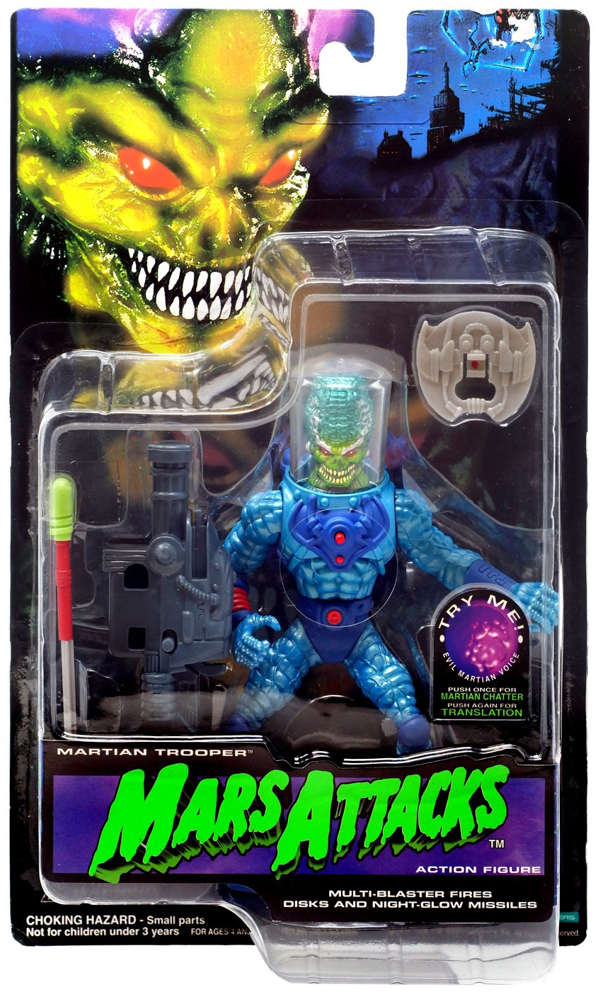 mars attacks martian trooper action figure