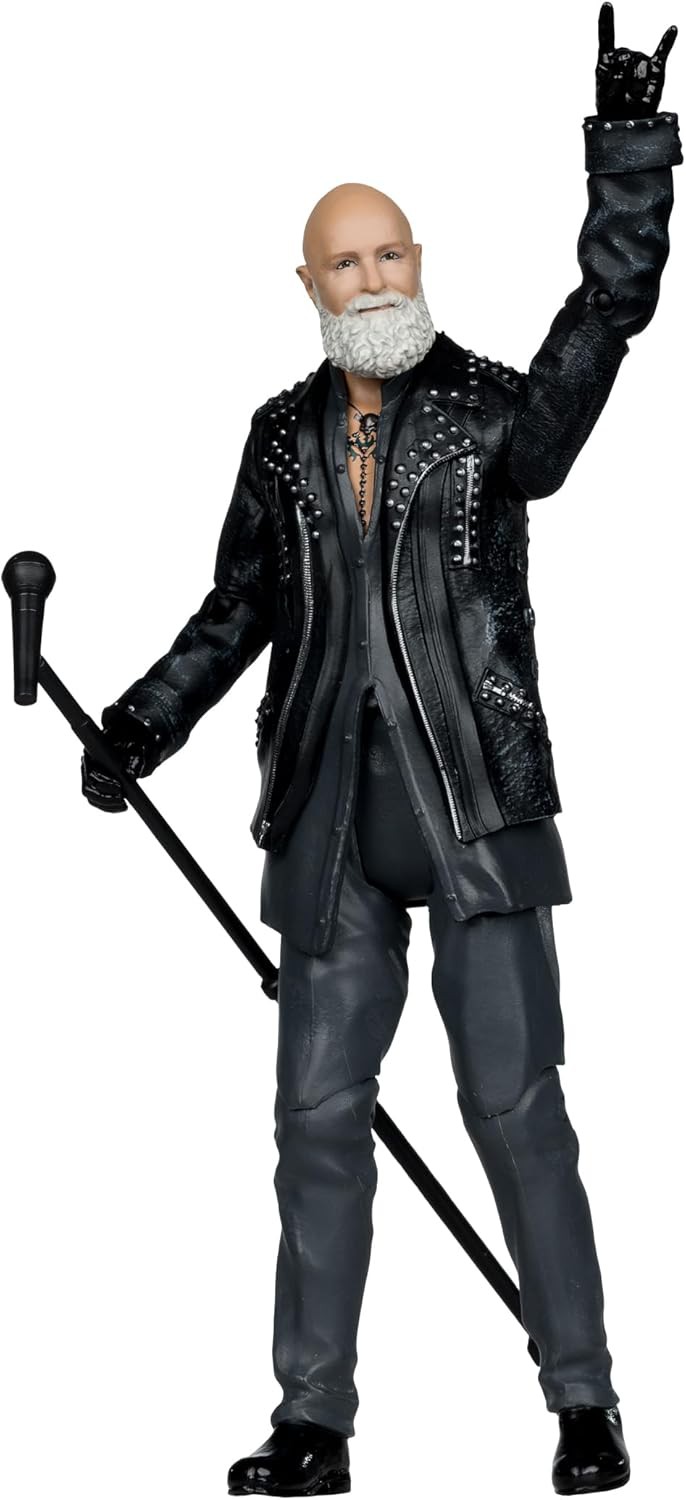 McFarlane Toys Judas Priest Music Maniacs Metal Rob Halford Action
