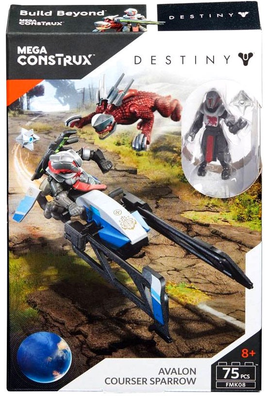 Mega Construx Mattel Destiny Gamestop Exclusive S-34 Ravensteel Sparrow Lego