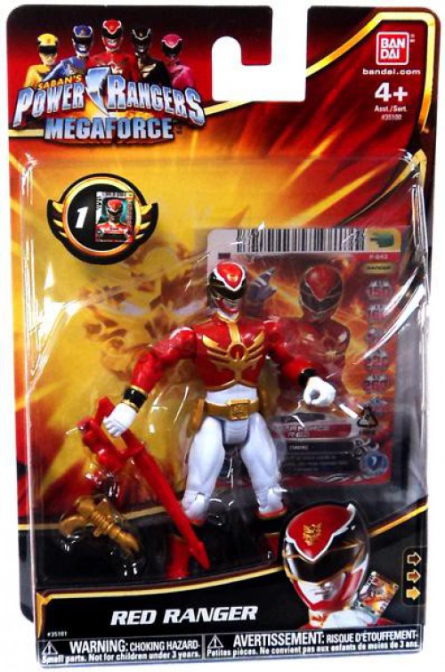 red ranger figure