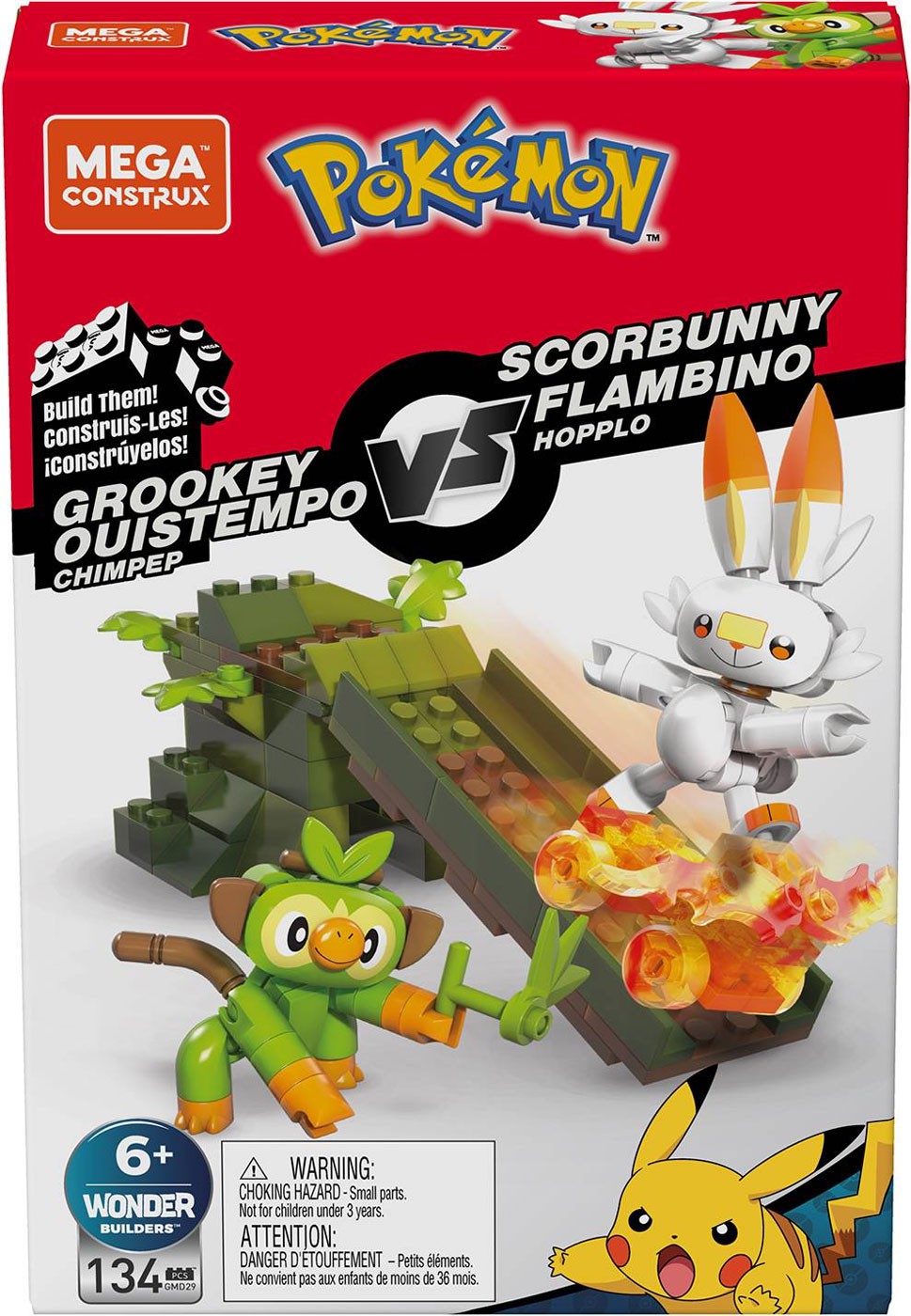 pokemon mega construx scorbunny