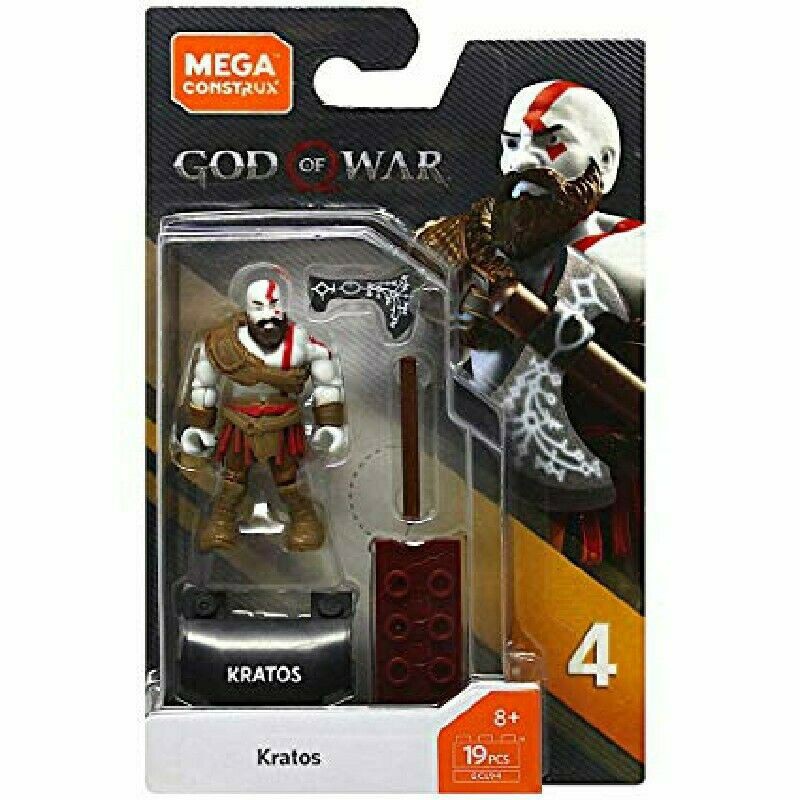 God of War Mega Construx Heroes Series 4 Kratos Mini Figure eBay God of War Mega Construx Heroes Series 4 Kratos Mini Figure eBay