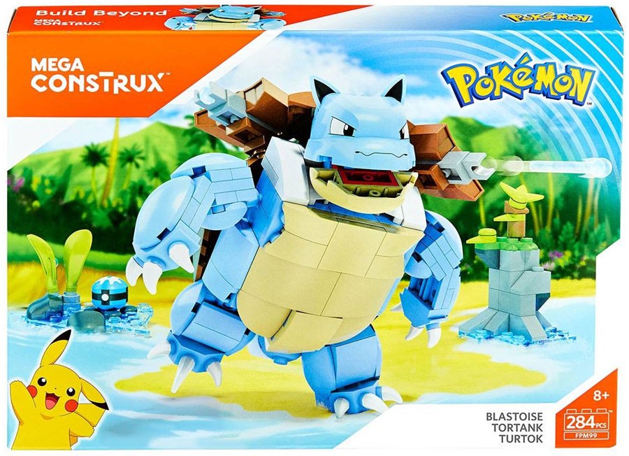 Mega Bloks Pokmon Mega Construx Blastoise Set Fpm99 Ebay