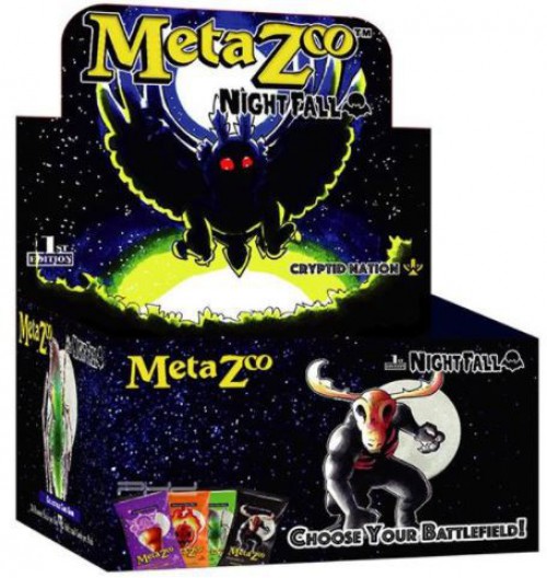 MetaZoo TCG Cryptid Nation Nightfall Booster Box [1st Edition, 36