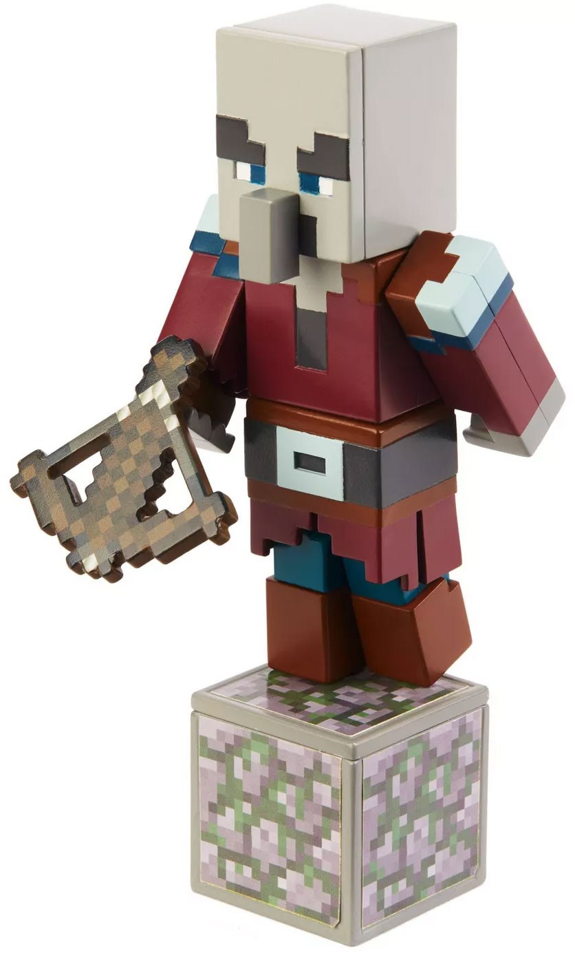 Minecraft Comic Maker Pillager Action Figure | eBay