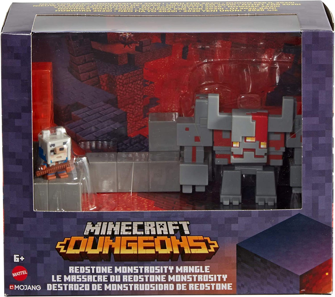 Dungeons Redstone Monstrosity Mangle Action Figure 2 Pack Co Op 