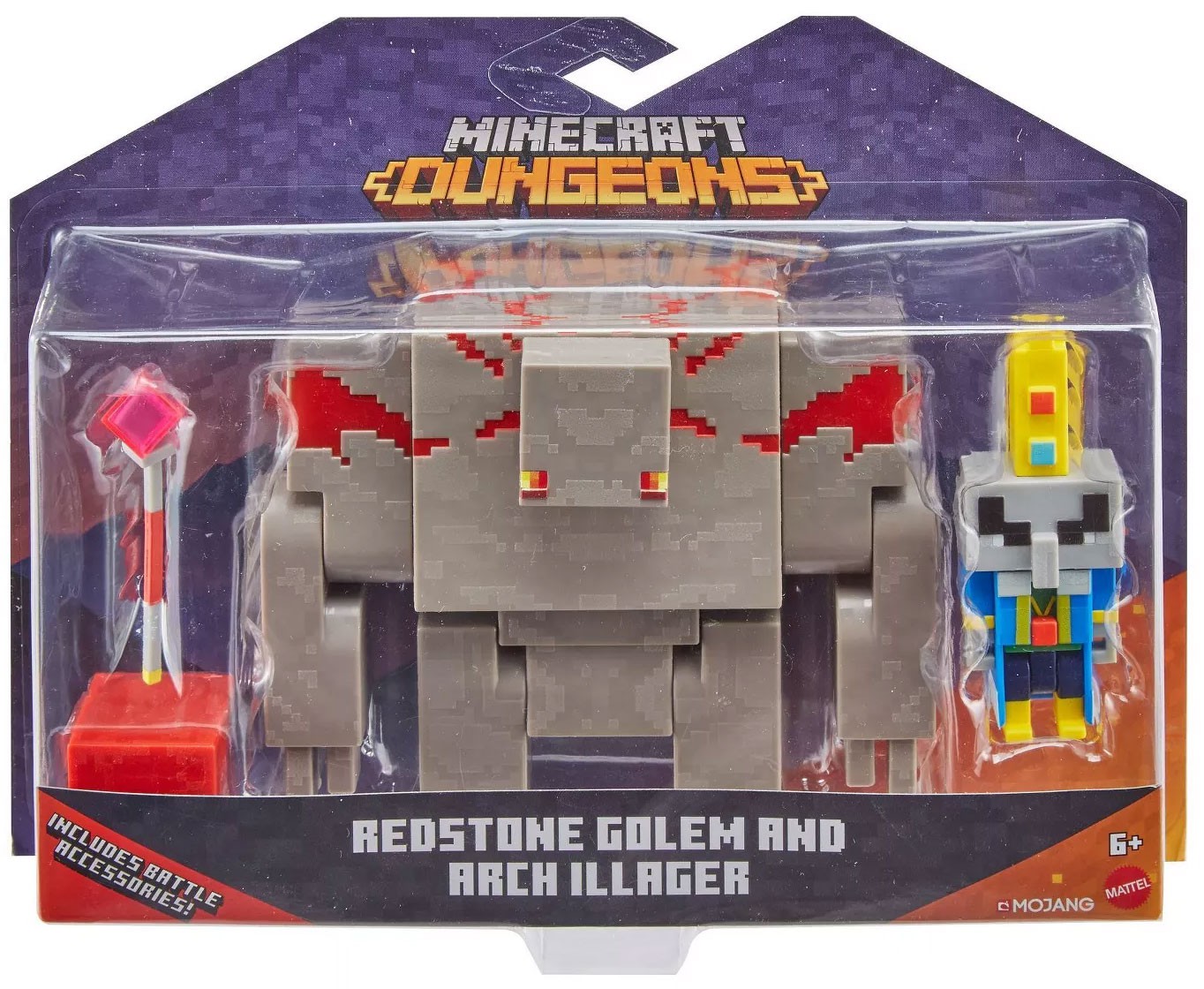 minecraft dungeons plush redstone golem