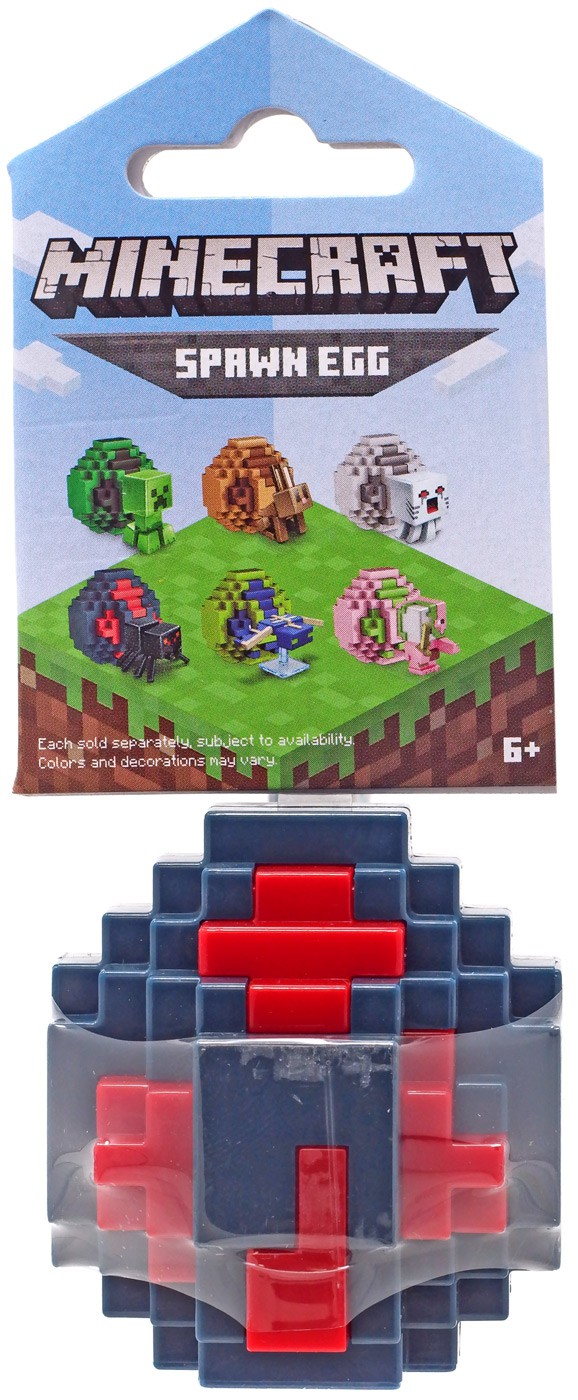 Minecraft Spawn Egg Spider Mini Figure