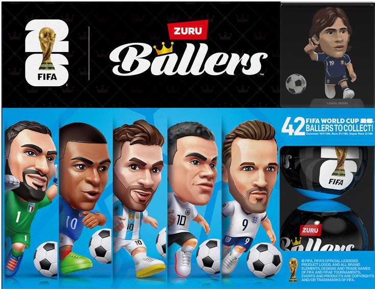 Mini Brands 2026 FIFA World Cup Ballers Minis Blind Box [13 Packs