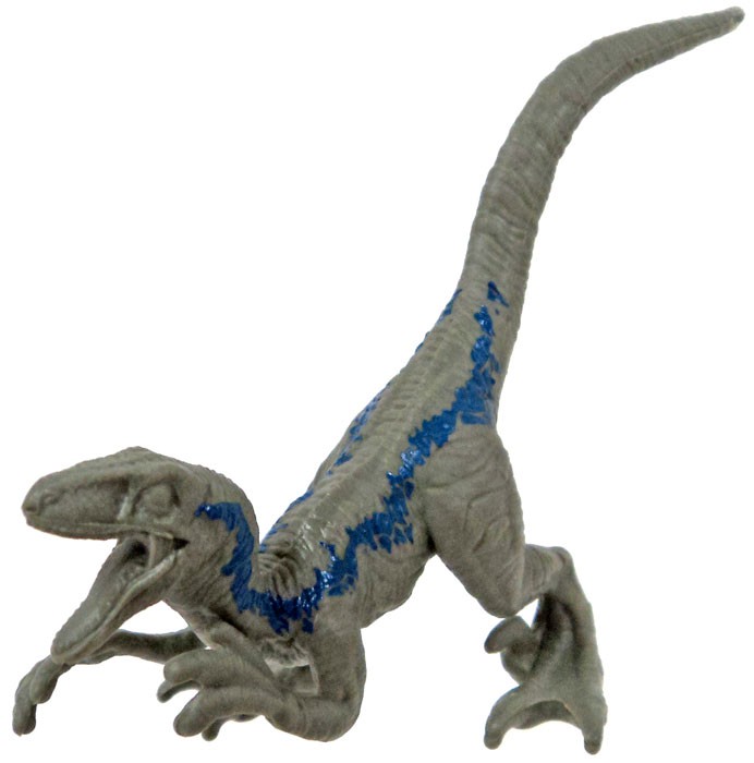 battle damage velociraptor blue