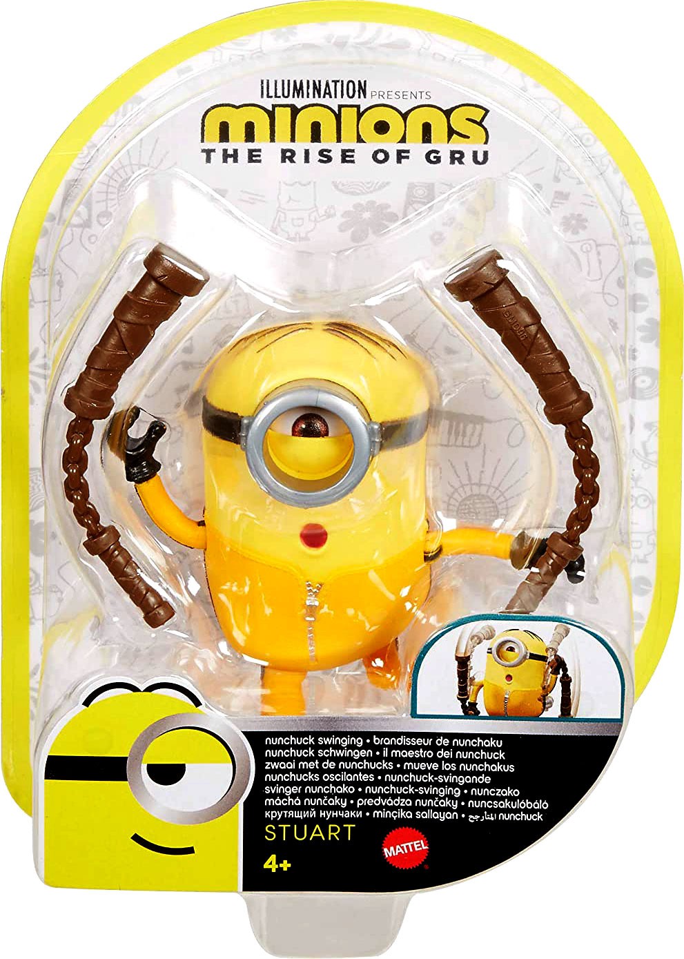 Figura Mattel Minions Travieso Stuart - Nunchucks - Otra Figura O Réplica - Comprar En