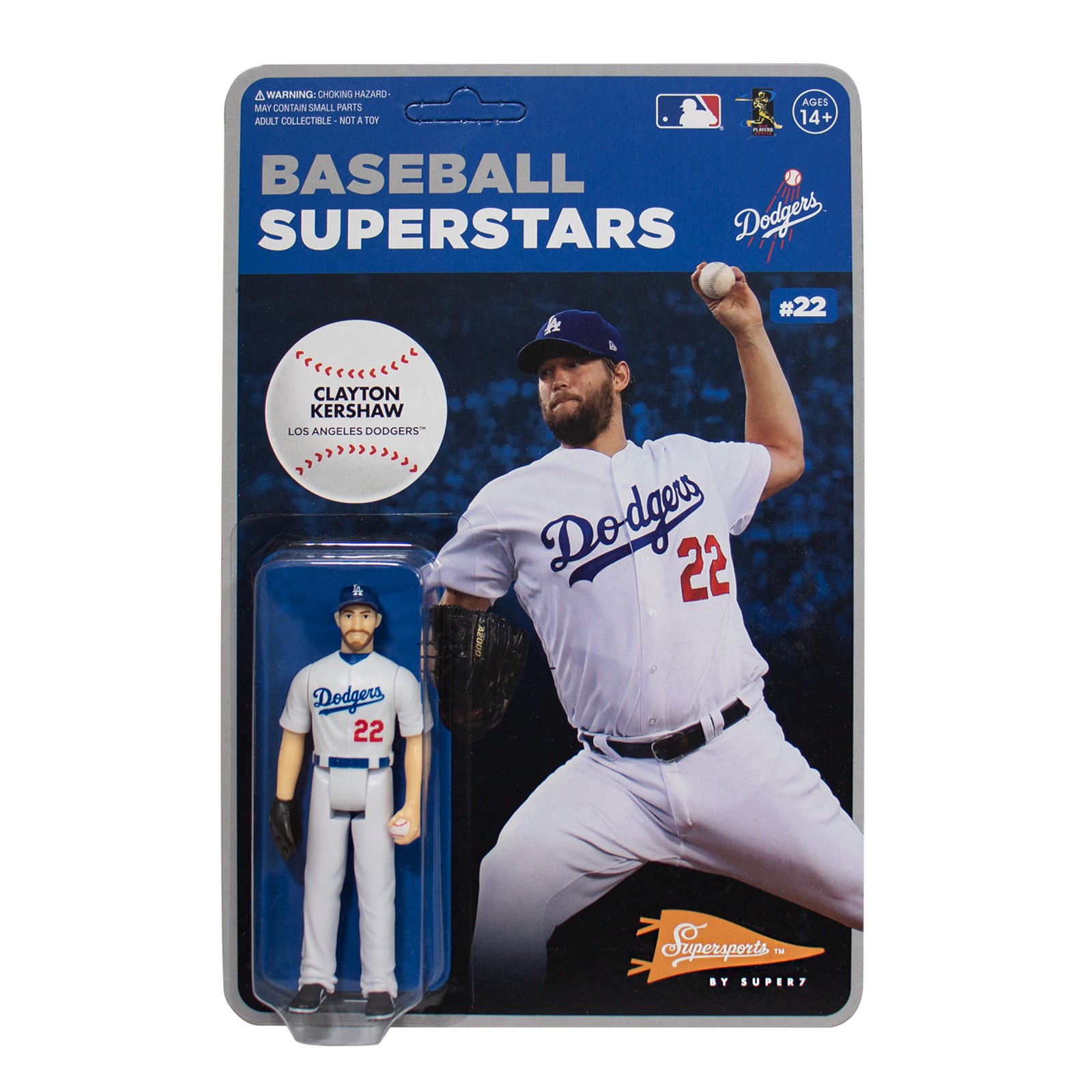 ReAction MLB Modern Superstars Los Angeles Dodgers Clayton Kershaw