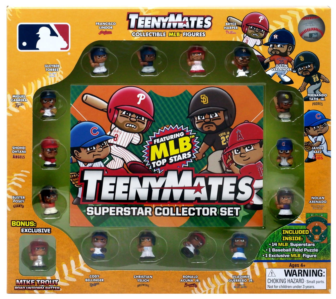 MLB TeenyMates Baseball Superstar Collector Set 733947818987 eBay