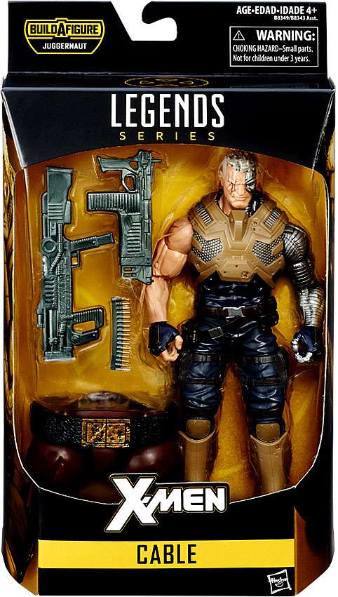 X-Men Marvel Legends Juggernaut Series Cable Action Figure | eBay