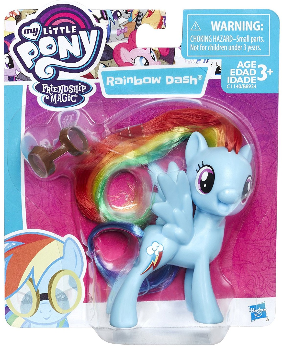 rainbow dash mini figure