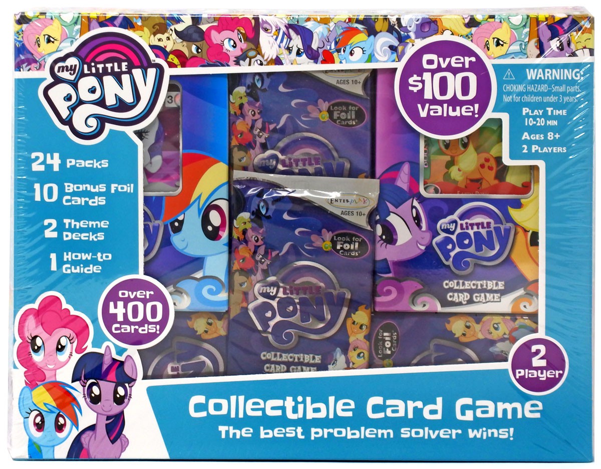 My Little Pony Collectible Card Game Super Value Box 879492006599