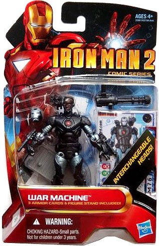 Details About Iron Man 2 Comic Series War Machine Action Figure 38 Cyborg