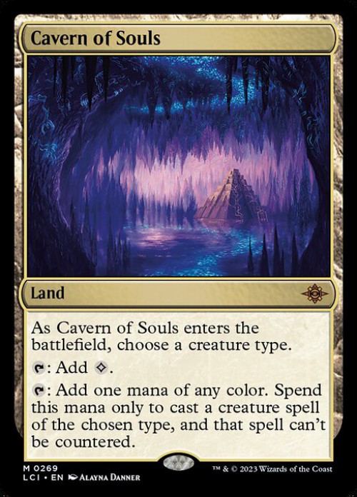 MtG The Lost Caverns of Ixalan Mythic Rare Foil Cavern of Souls