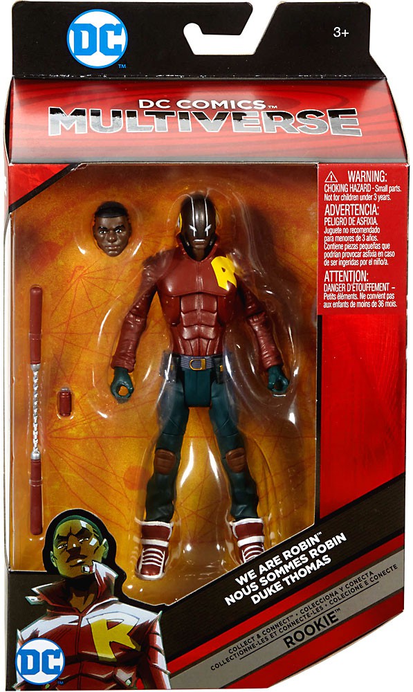 DUKE THOMAS dc comics multiverse WE ARE ROBIN baf rookie NEW rebirth
