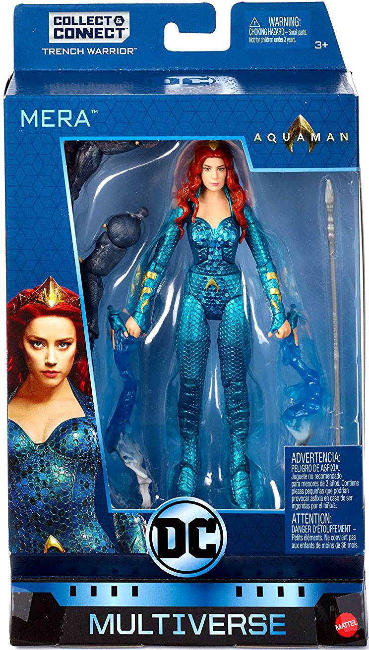 Mattel Dc Aquaman Multiverse Trench Warrior Series Mera 6 Action Figure 