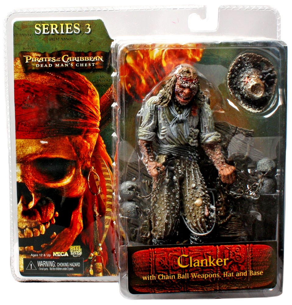 Neca Pirates Of The Caribbean Dead Mans Chest Series 3 Clanker Action