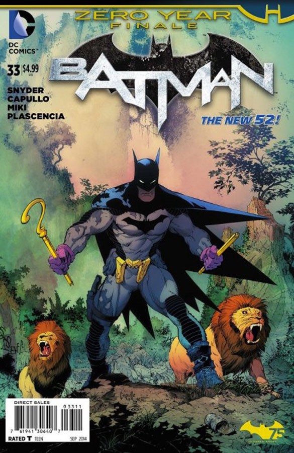 Batman #33 Zero Year Finale N52 New 52 Rivera Variant DC Comics 2014