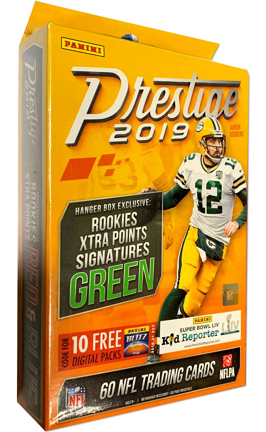 NFL Panini 2019 Prestige Football Trading Card HANGER Box [60 Cards]