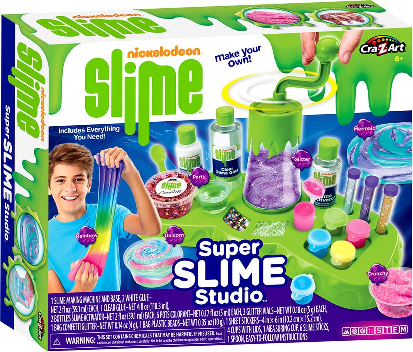 Details About Nickelodeon Super Slime Studio Kit
