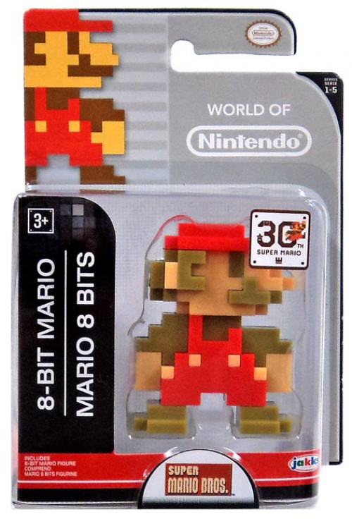 Details About World Of Nintendo Super Mario Bros 8 Bit Mario 25 Inch Mini Figure Version 1