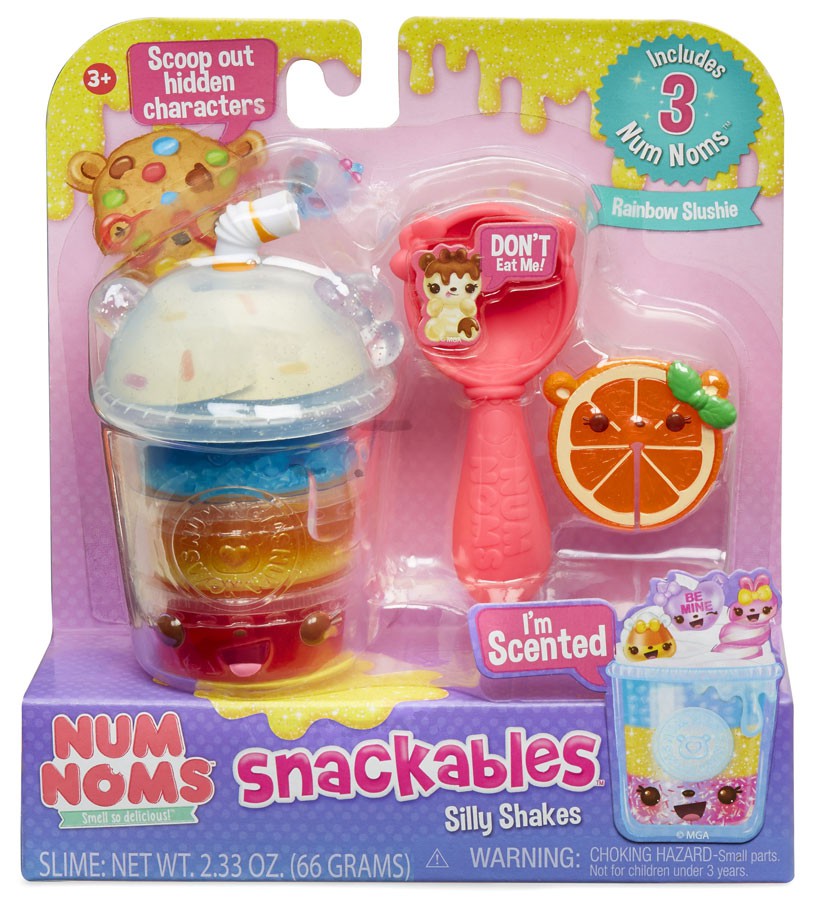 Num Noms Snackables Silly Shakes Rainbow Slushie Scented Pack | eBay