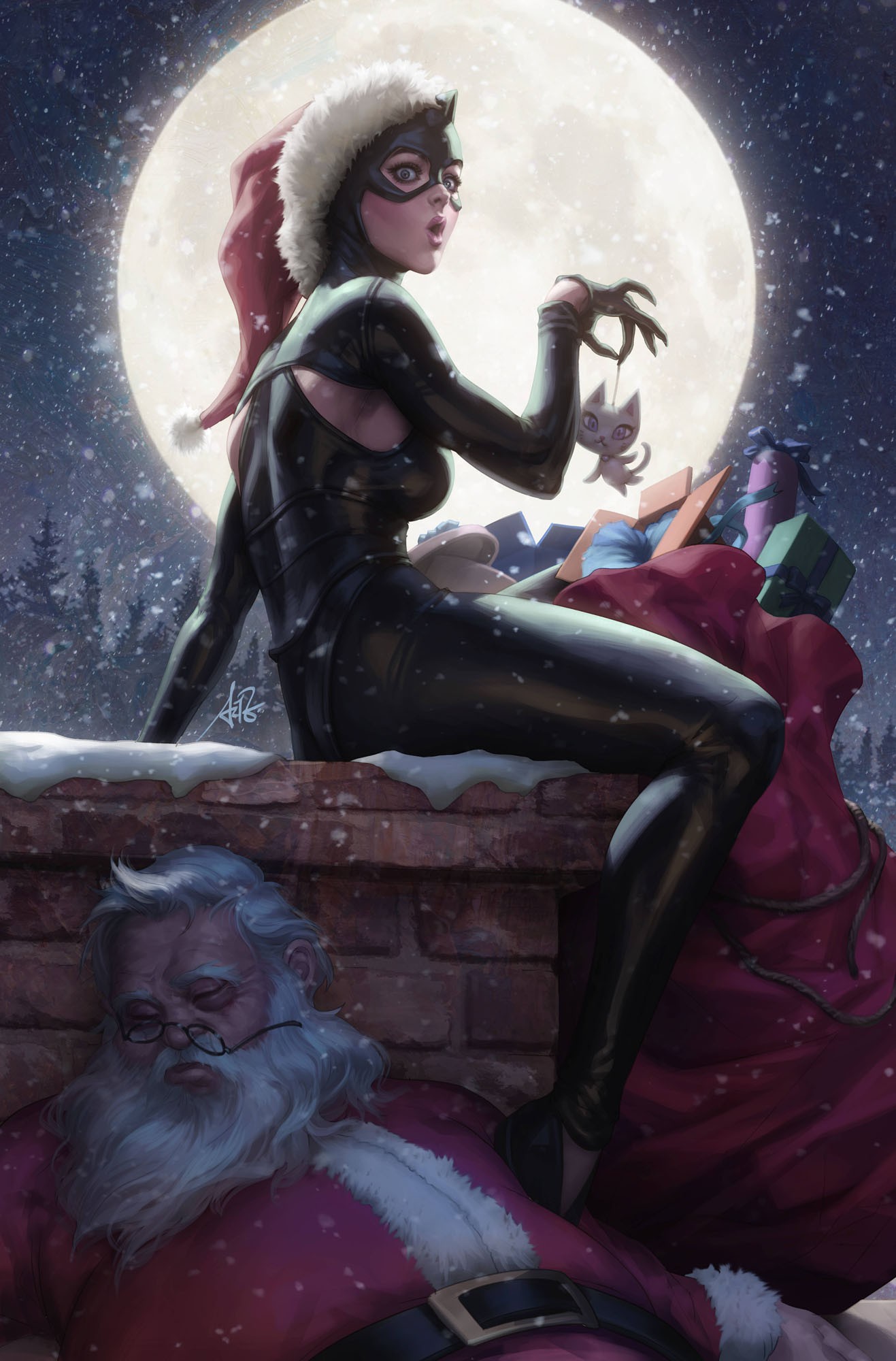 Catwoman 10 Artgerm Variant STOCK PHOTO VF//NM DC Comics 2019 01021