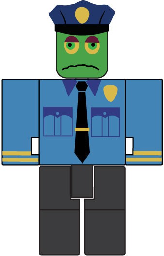 Details About Roblox Officer Zombie Mini Figure Includes Online Code Loose - roblox zombie online