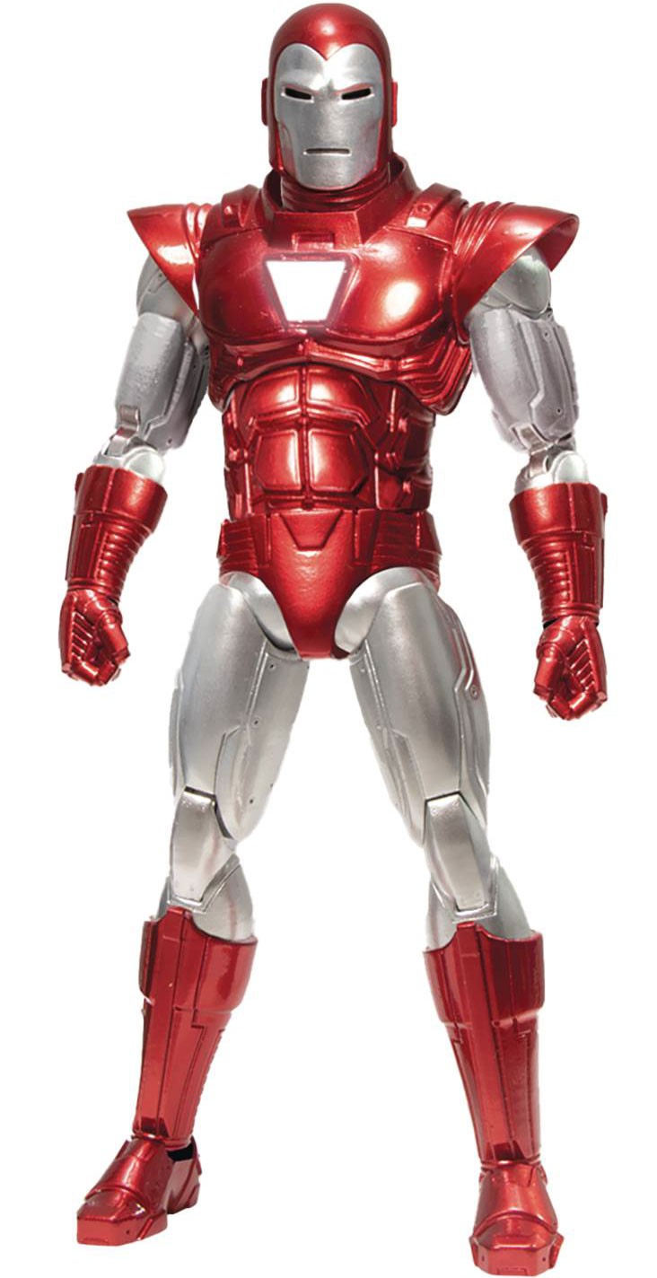 アメコミ threeA Iron Man Silver Centurion Marvel One:12 Collective Iron Man Action Figure [Silver Centurion