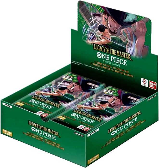 op 12 english booster box One Piece OP-12 Legacy of the Master Booster Box