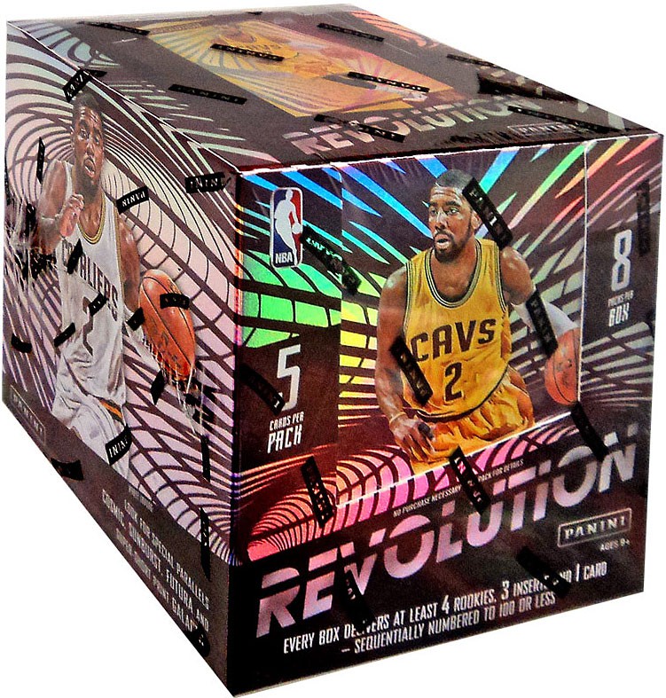 NBA 201516 Revolution Trading Card HOBBY Box [8 Packs] eBay