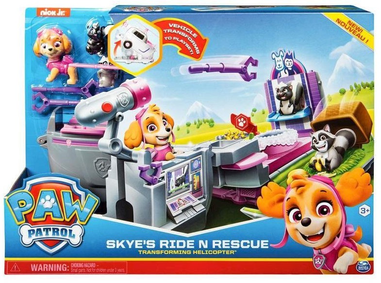 ride and rescue paw patrol