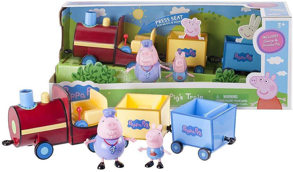 Peppa Pig's Train Vehicle & Figure Set 681326926016 eBay