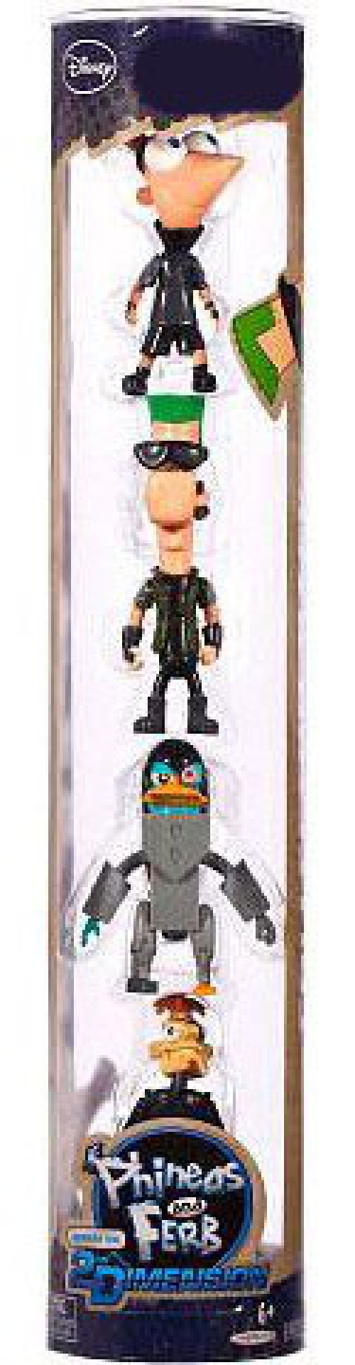 phineas and ferb figure set