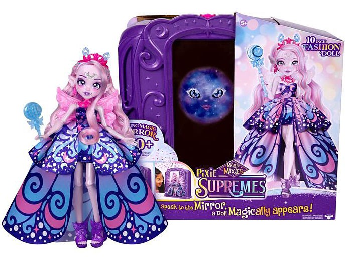 Magic Mixies Pixie Supremes Magic Mirror Luna 10-Inch Fashion Doll