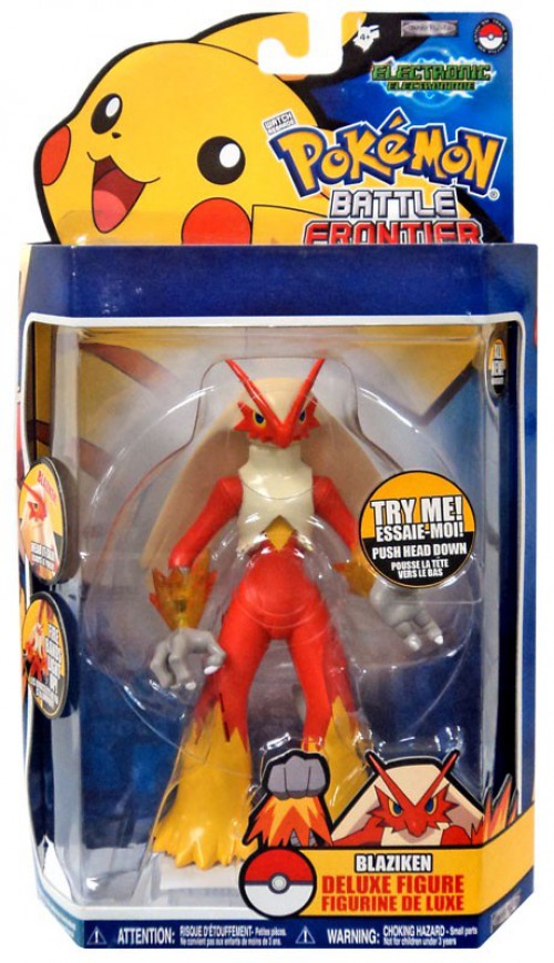 Pokemon Battle Frontier Series Deluxe Electronic Blaziken Action