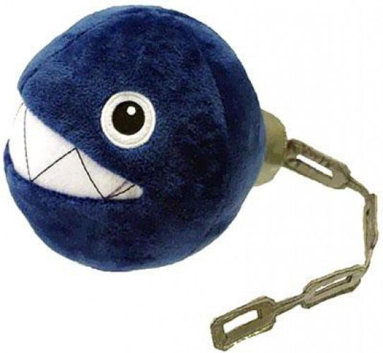 chain chomp mario plush