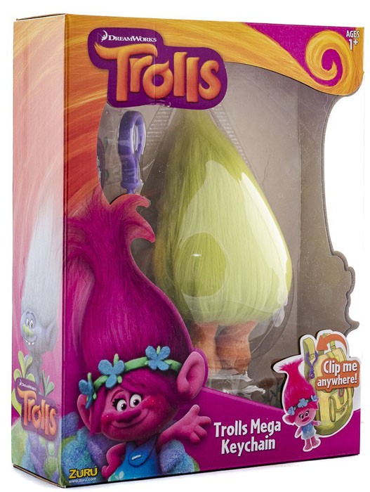 Trolls Fuzzbert Mega Plush Clip 845218014506 | eBay