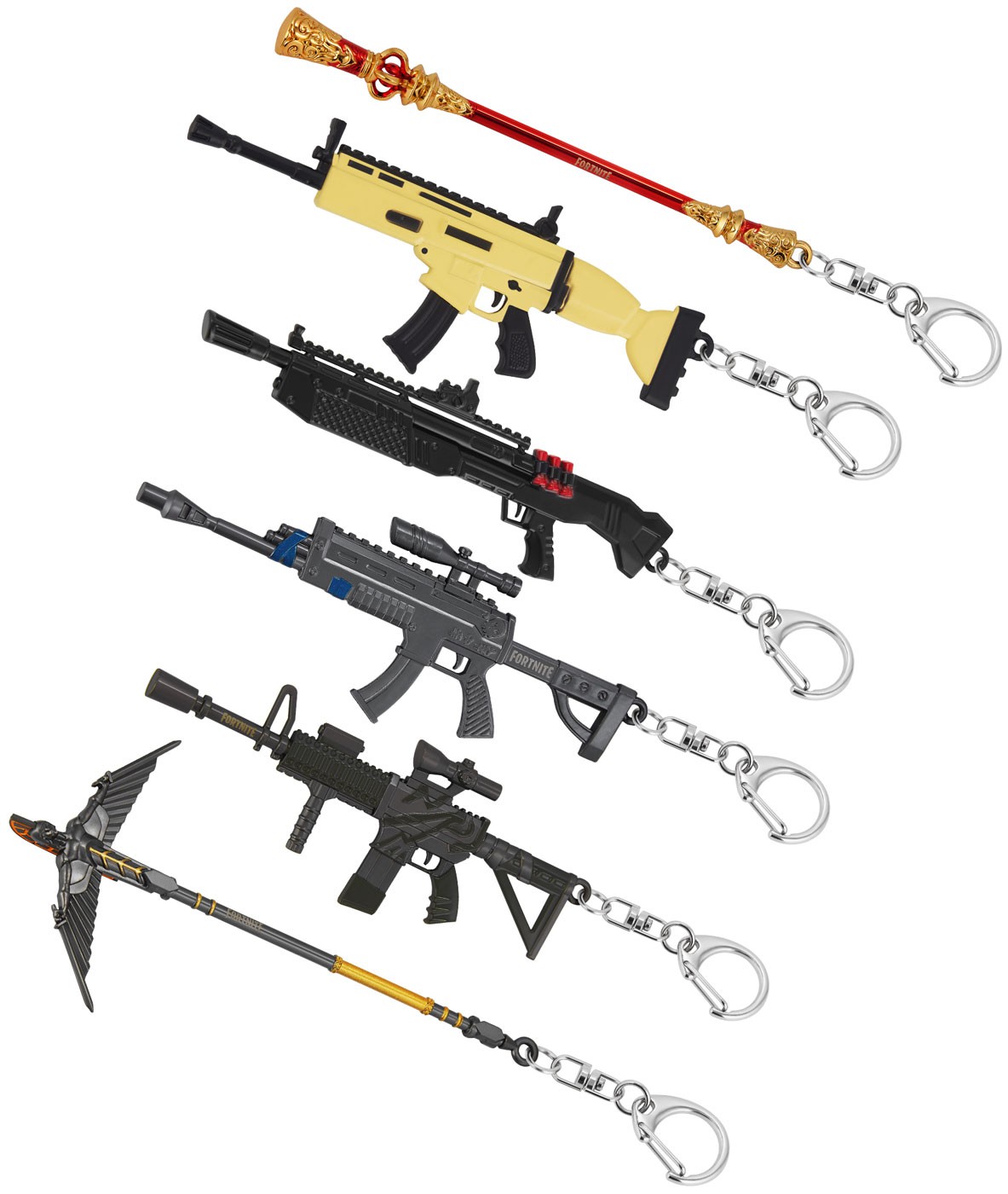 Fortnite Metal Keychain 6-Pack | eBay