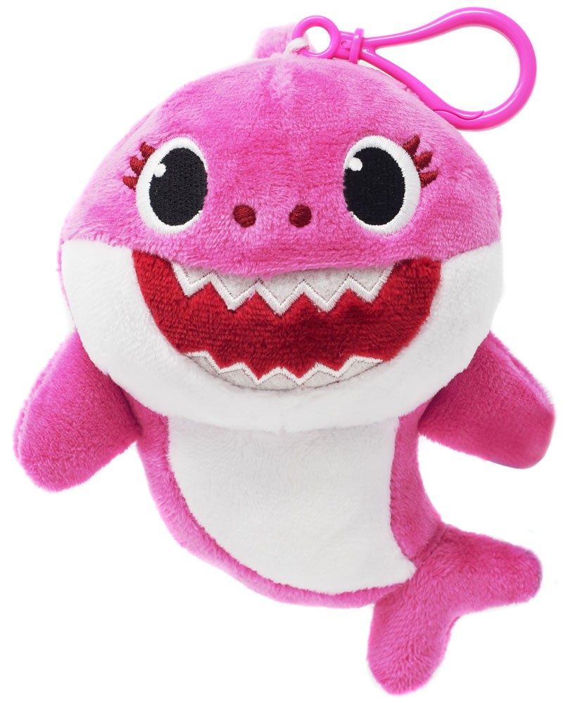 pink shark plush