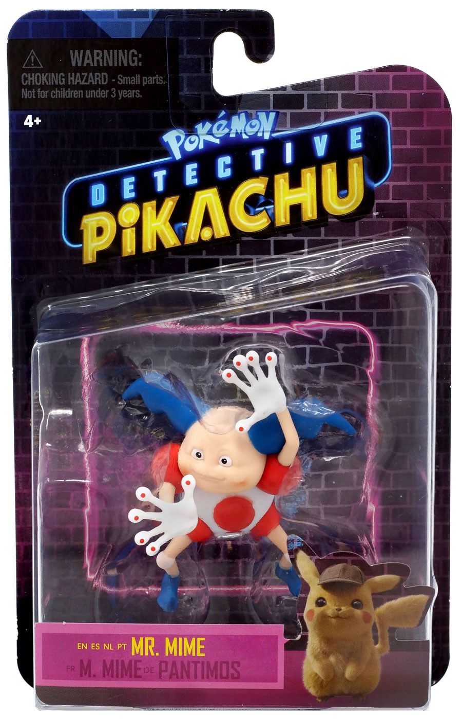 Details About Pokemon Detective Pikachu Mr Mime Figure