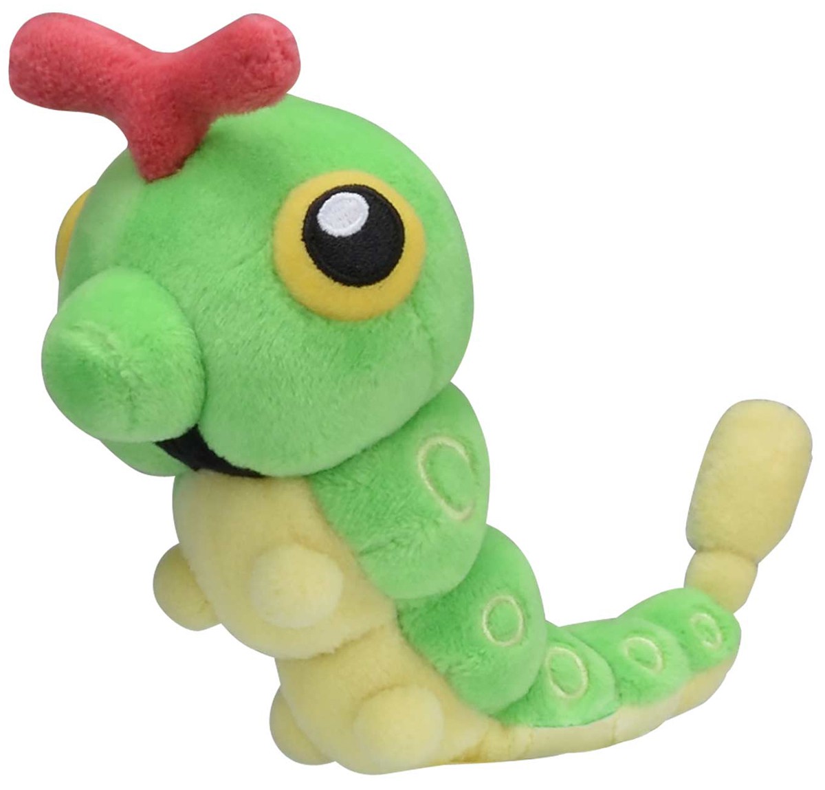 shiny caterpie plush