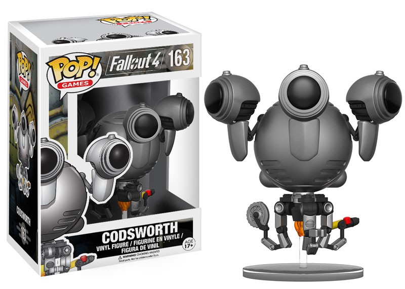 Games Funko Pop Fallout 4-Codsworth Figura in vinile