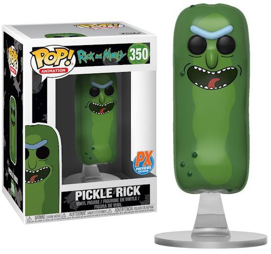 Pop Animation Rick und Morty 350 Gurke Rick Px Exclusive 96052